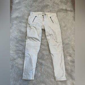 Banana republic white skinny jeans